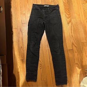 Faded Black Levi’s 311 Shaping Skinny Jeans